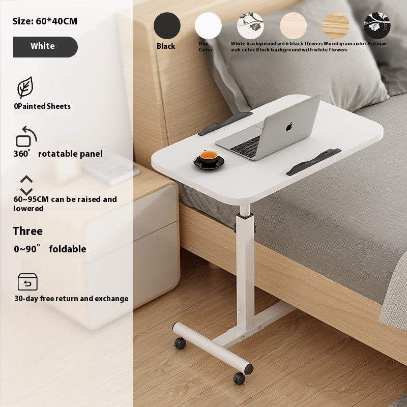 Laptop Bedside Adjustable Rotating Table Creative Simple And Portable