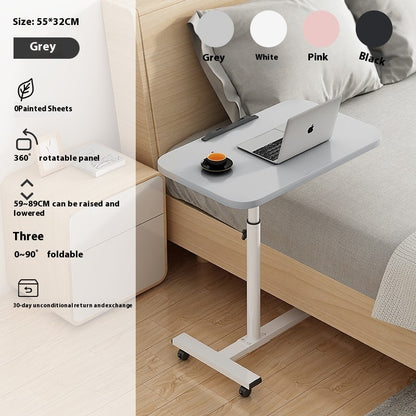 Laptop Bedside Adjustable Rotating Table Creative Simple And Portable