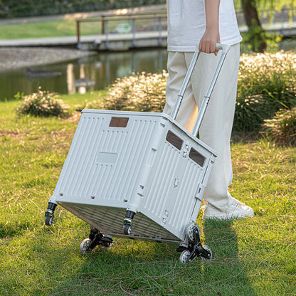 Household Portable Folding Supermarket Trolley