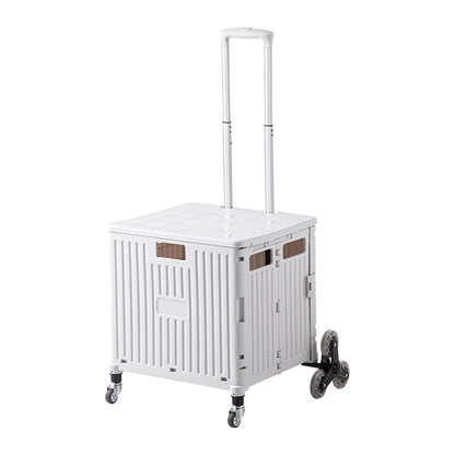 Household Portable Folding Supermarket Trolley