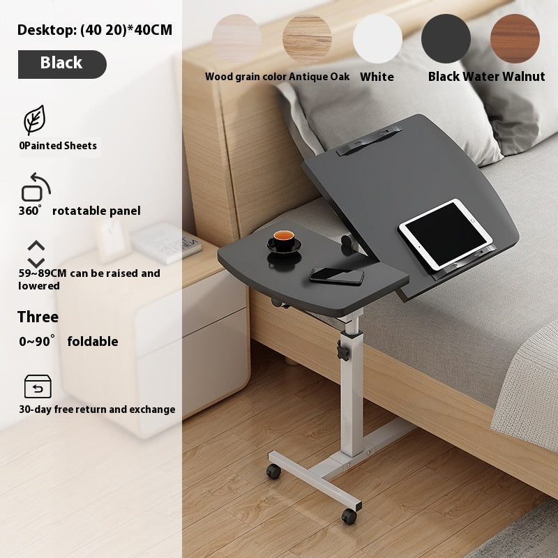 Laptop Bedside Adjustable Rotating Table Creative Simple And Portable