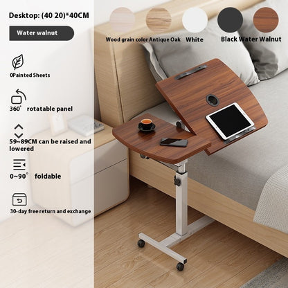 Laptop Bedside Adjustable Rotating Table Creative Simple And Portable