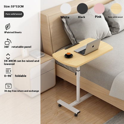 Laptop Bedside Adjustable Rotating Table Creative Simple And Portable