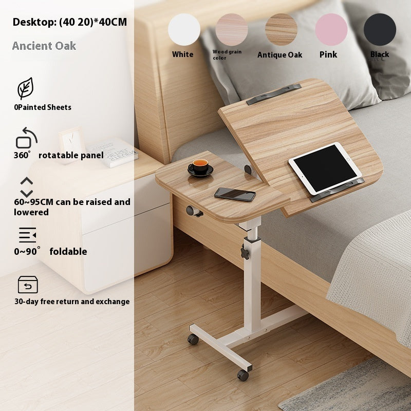 Laptop Bedside Adjustable Rotating Table Creative Simple And Portable